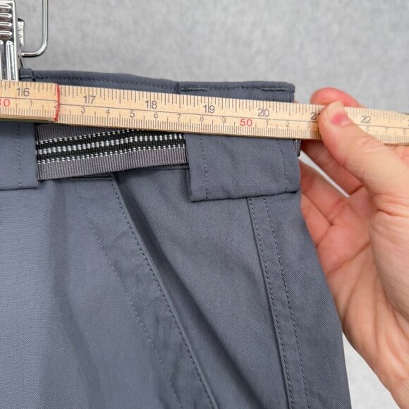 Duluth Mens Dry on the Fly 9" Shorts Size 2XL XXL Gray Blue Nylon Belted Outdoor - Picture 10 of 12